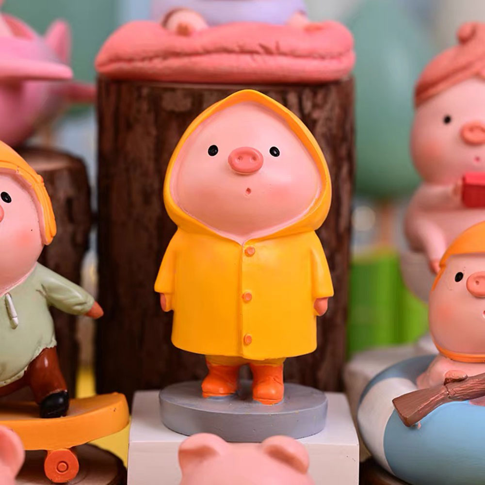 Soap Making Friend - Lucky Pig Silicone Mold Plaster Cement