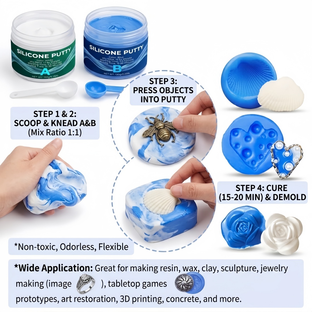 Silicone Putty Mold Making Sup - Soap Making Designs ulasan dan harga