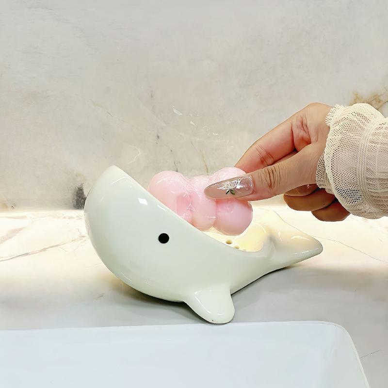 Creative Whale Soap Dish For H - Soap Dish Draining ulasan dan harga