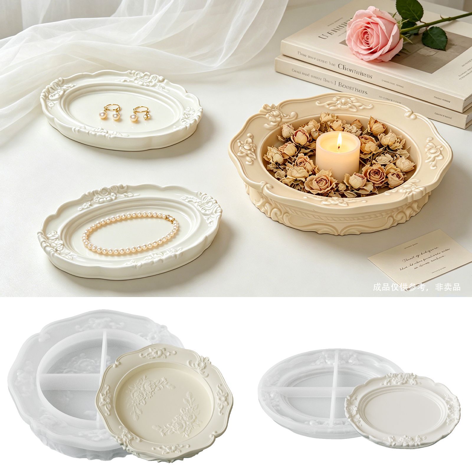 Elegant Vintage Baroque Lace S - Soap Making Designs ulasan dan harga