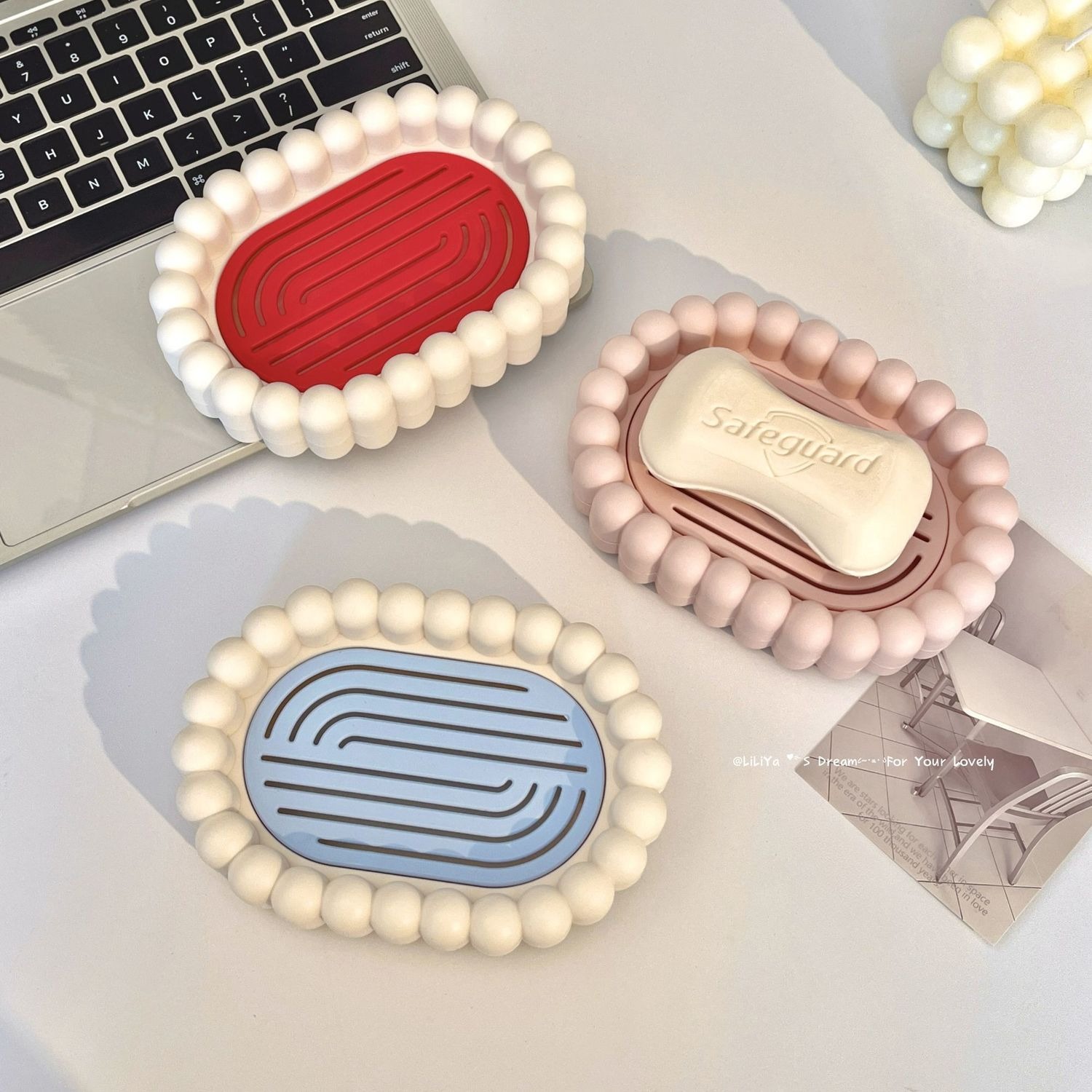 Bathroom Soap Box Plastic Soap - Soap Dish Draining ulasan dan harga