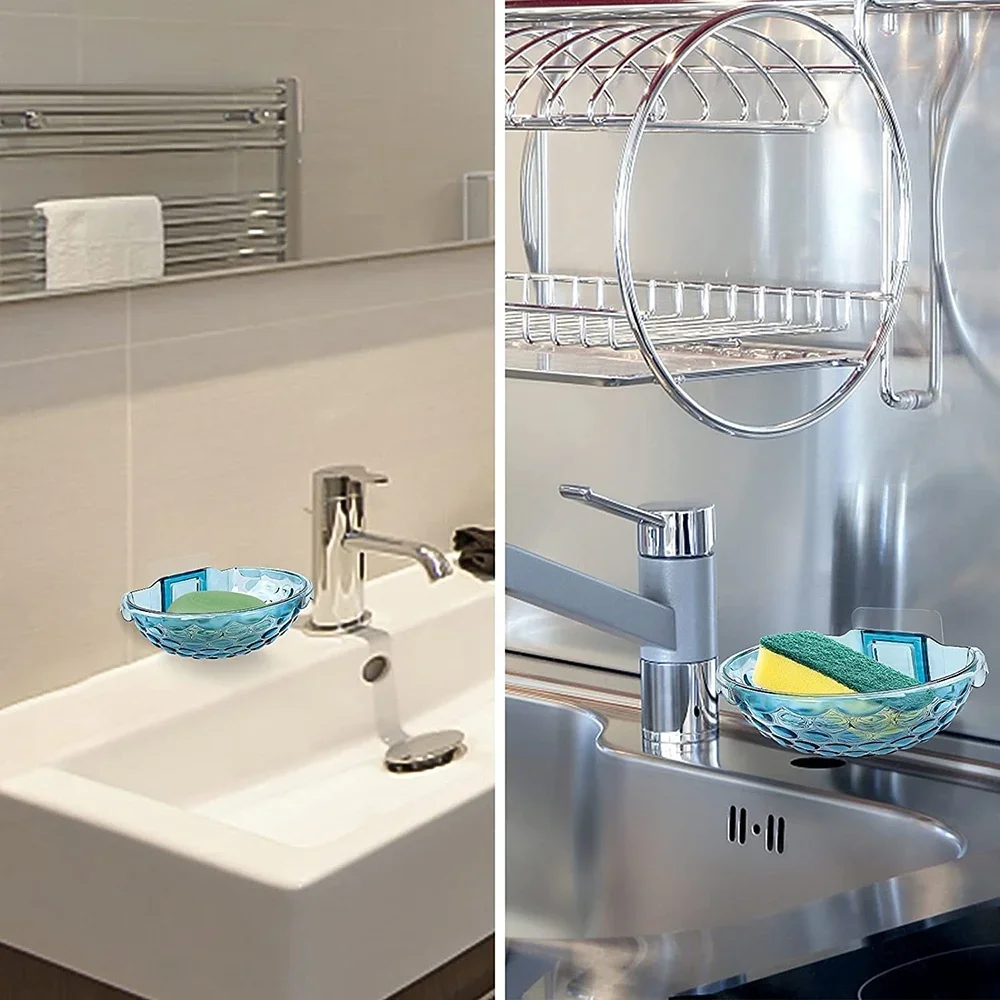 Soap Holder Adhesive Soap Dish - Soap Dish Draining ulasan dan harga