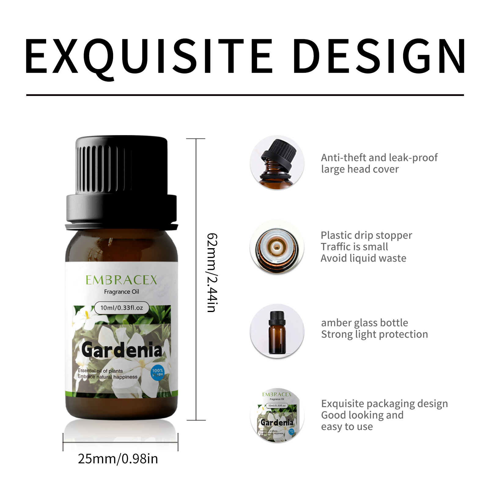 10ml Gardenia Essential Oil Ma - Soap Making Friend ulasan dan harga