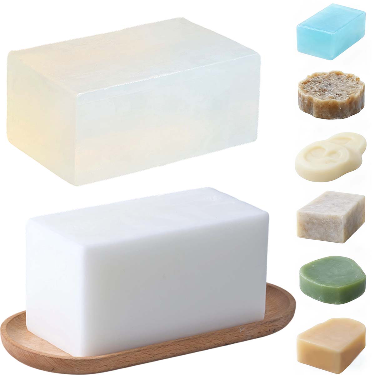 1000g Glycerin Soap Base DIY H - Soap Making Supplies Wholesale ulasan dan harga