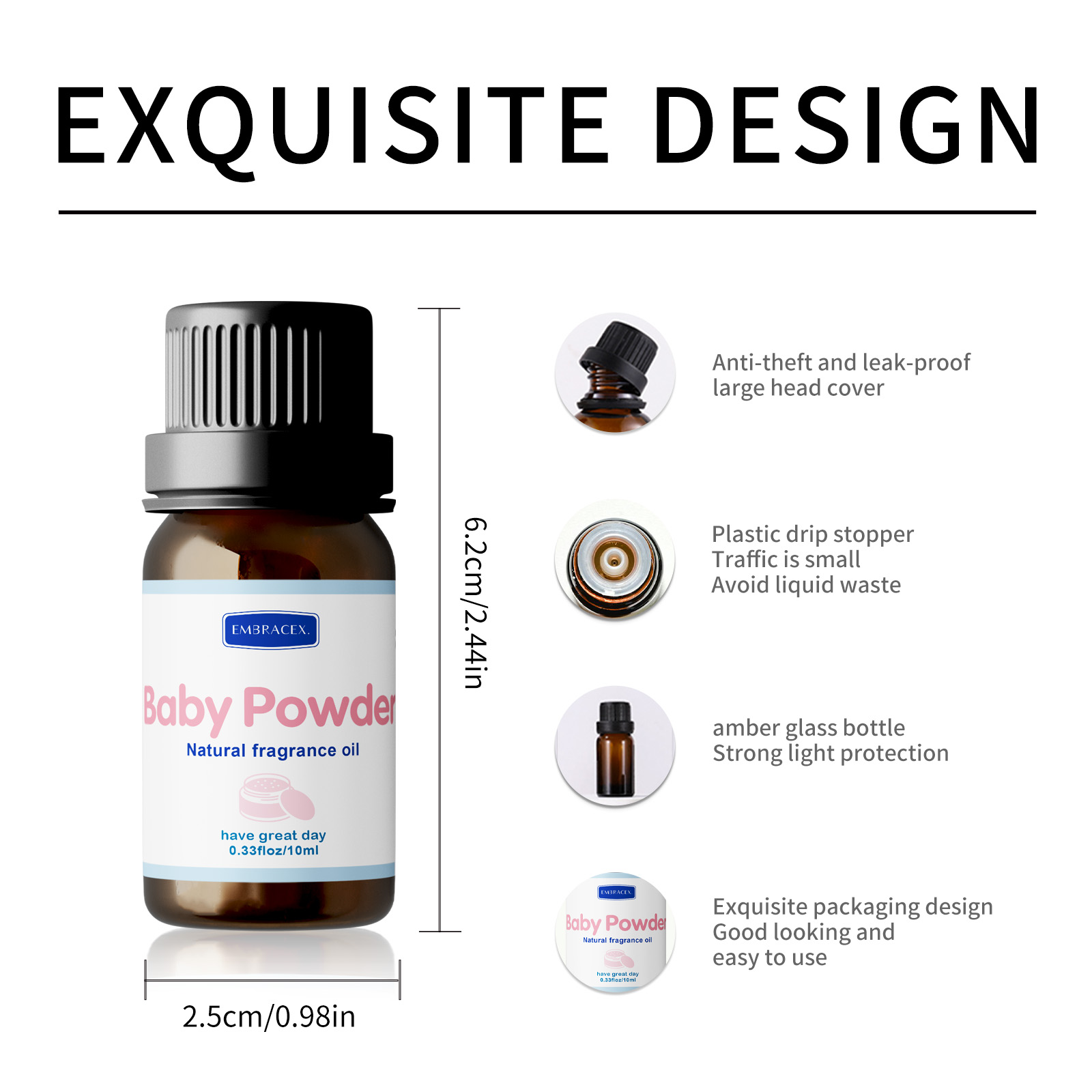 10ml Baby Powder Essential Oil - Soap Making Friend ulasan dan harga