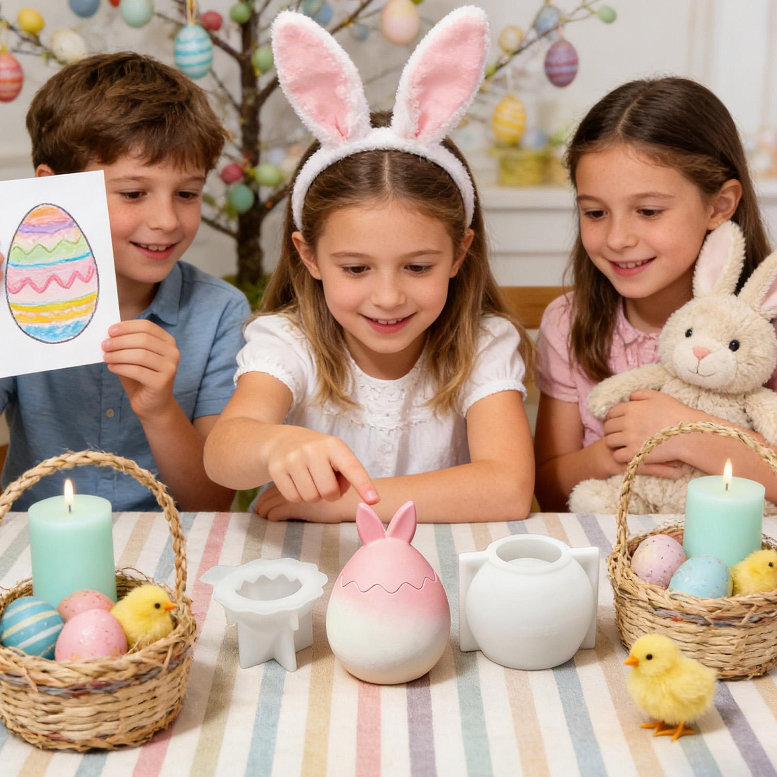 Easter Egg Molds 3D Silicone B - Soap Making Friend ulasan dan harga