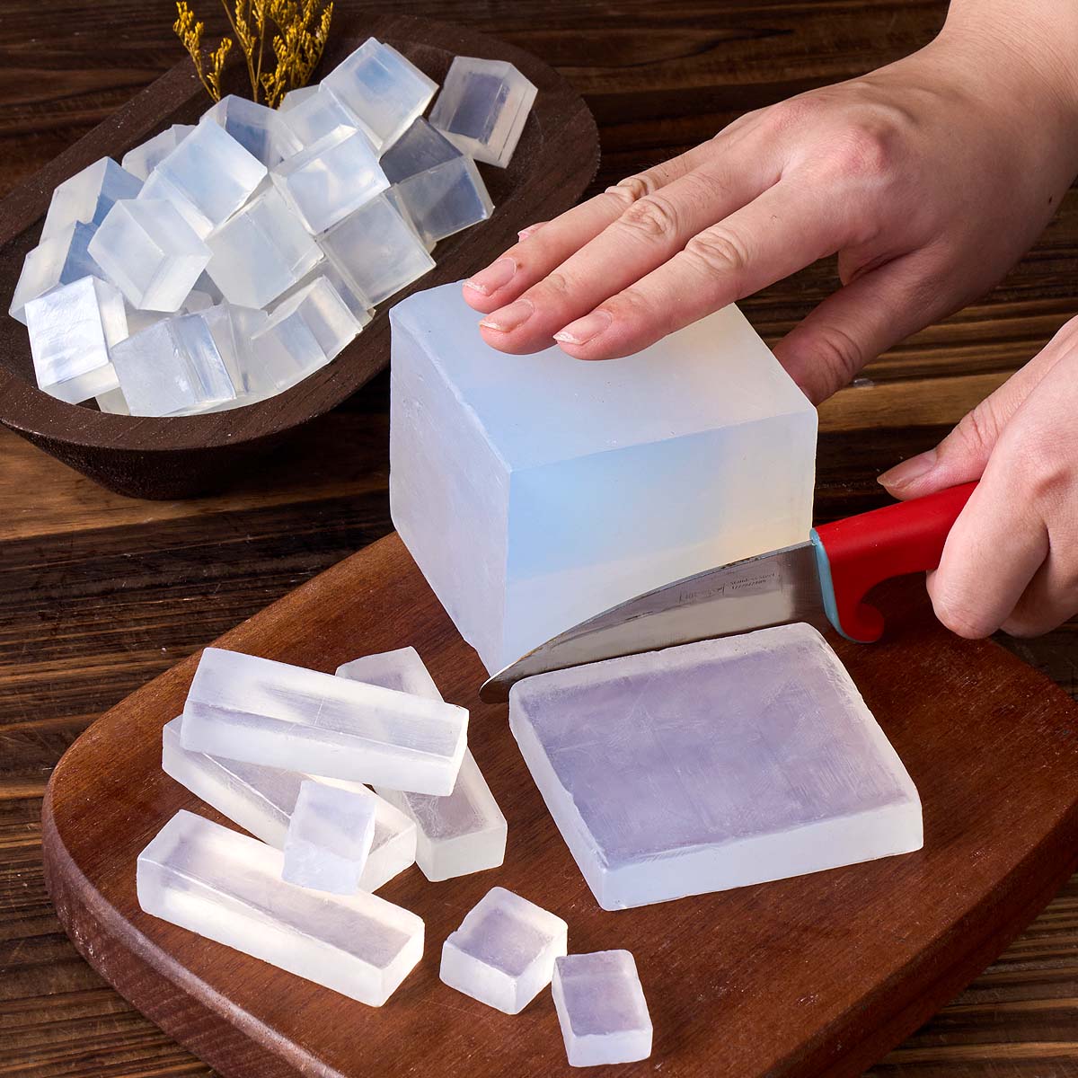 1000g Glycerin Soap Base DIY H - Soap Making Supplies Wholesale ulasan dan harga