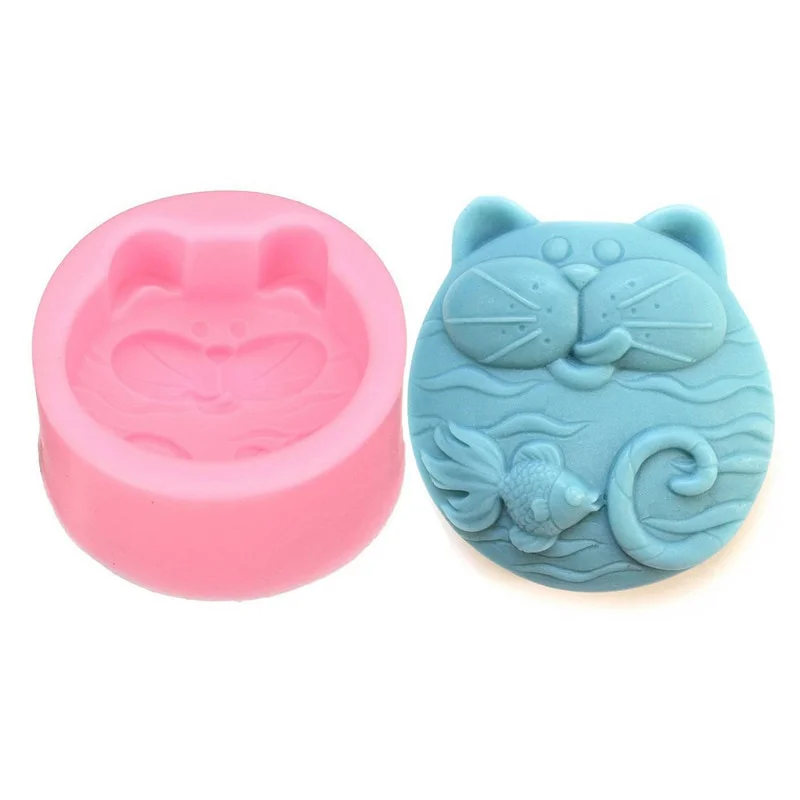 1PC Non-Stick Silicone Mold 3D - Soap Making Lye ulasan dan harga