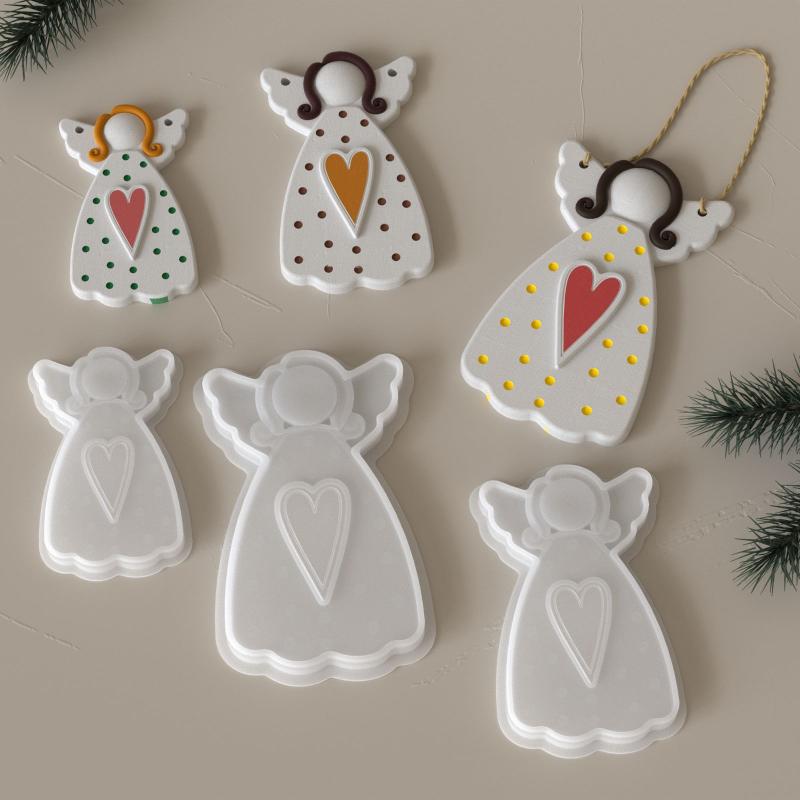 Love Angel Gypsum Mold Candle  - Soap Making Designs ulasan dan harga