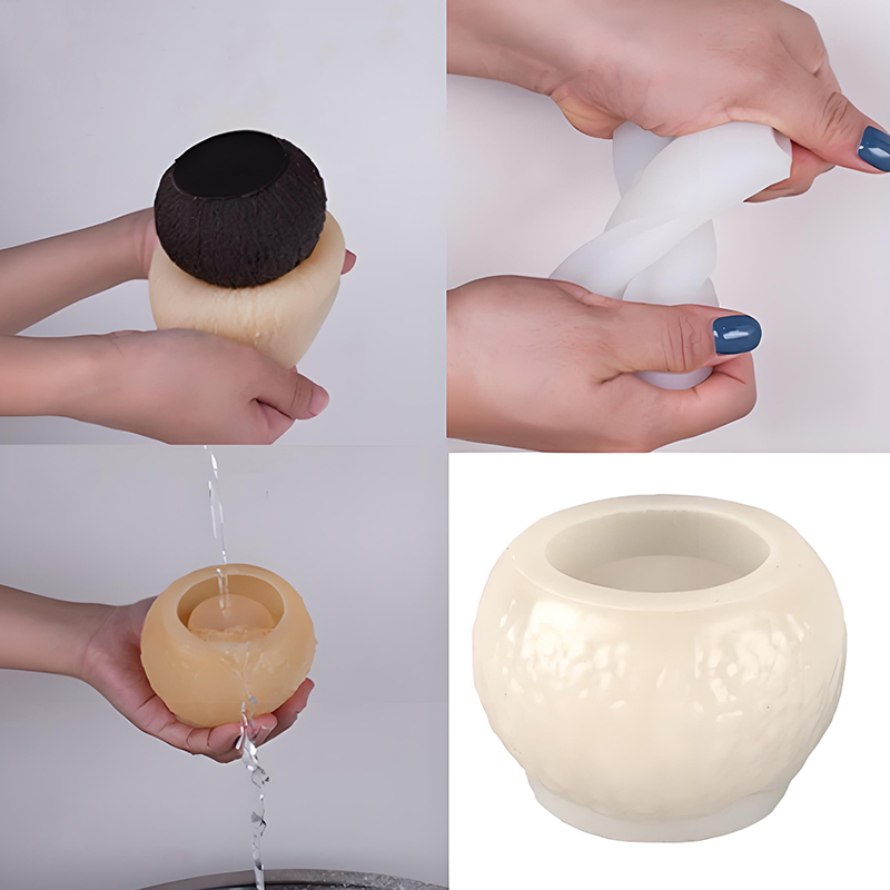 3D Simulation Coconut Silicone - Soap Making Designs ulasan dan harga