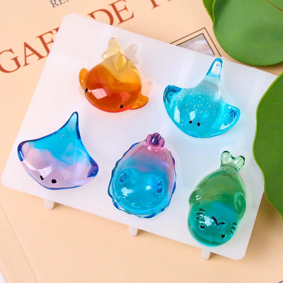 3D Healing Kawaii Manta Ray Wh - Soap Making Designs ulasan dan harga