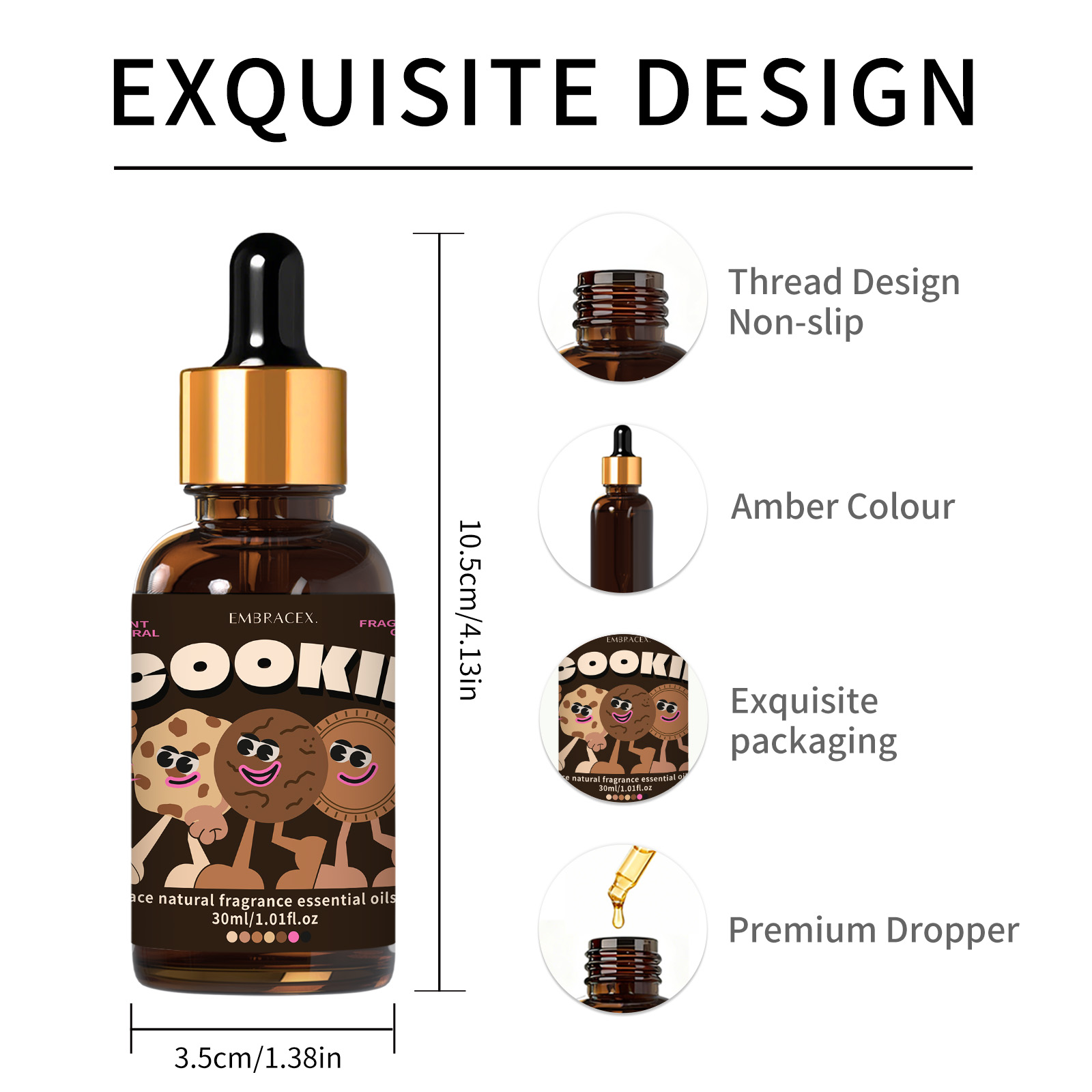 30ml Cookie Essential Oil Skin - Soap Making Friend ulasan dan harga