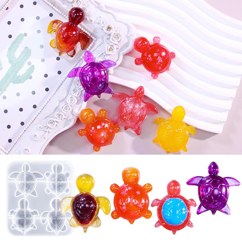 Four Turtles Plaster Silicone  - Soap Making Designs ulasan dan harga