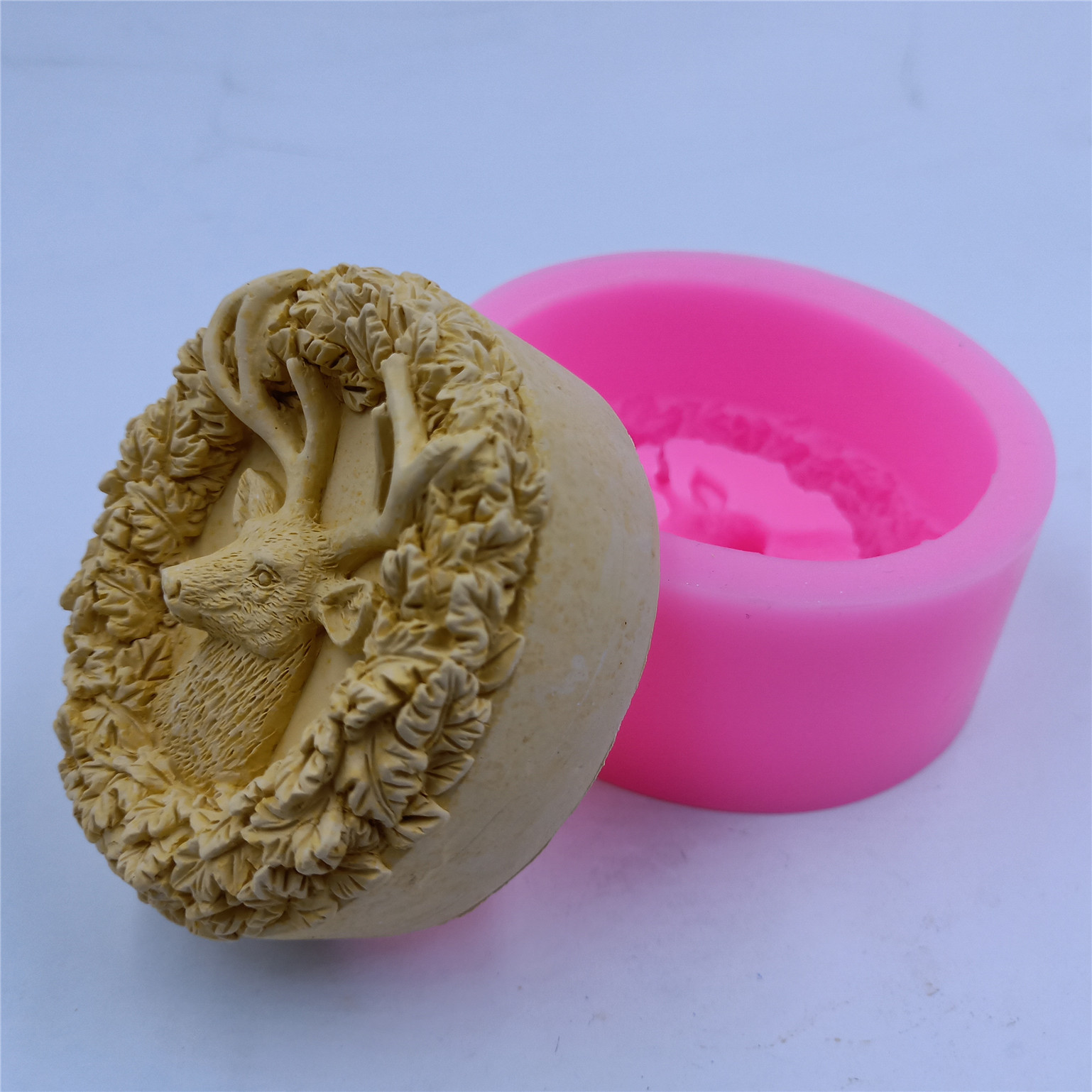 Deer Design Soap Silicone Mold - Soap Making Lye ulasan dan harga