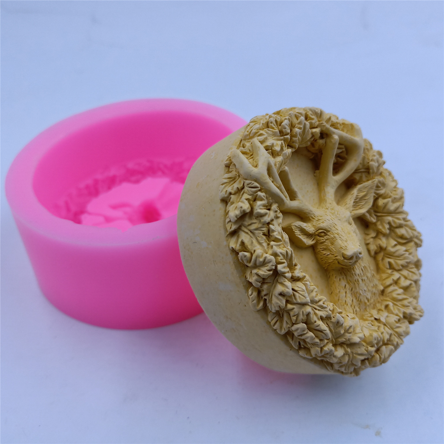 Deer Design Soap Silicone Mold - Soap Making Lye ulasan dan harga