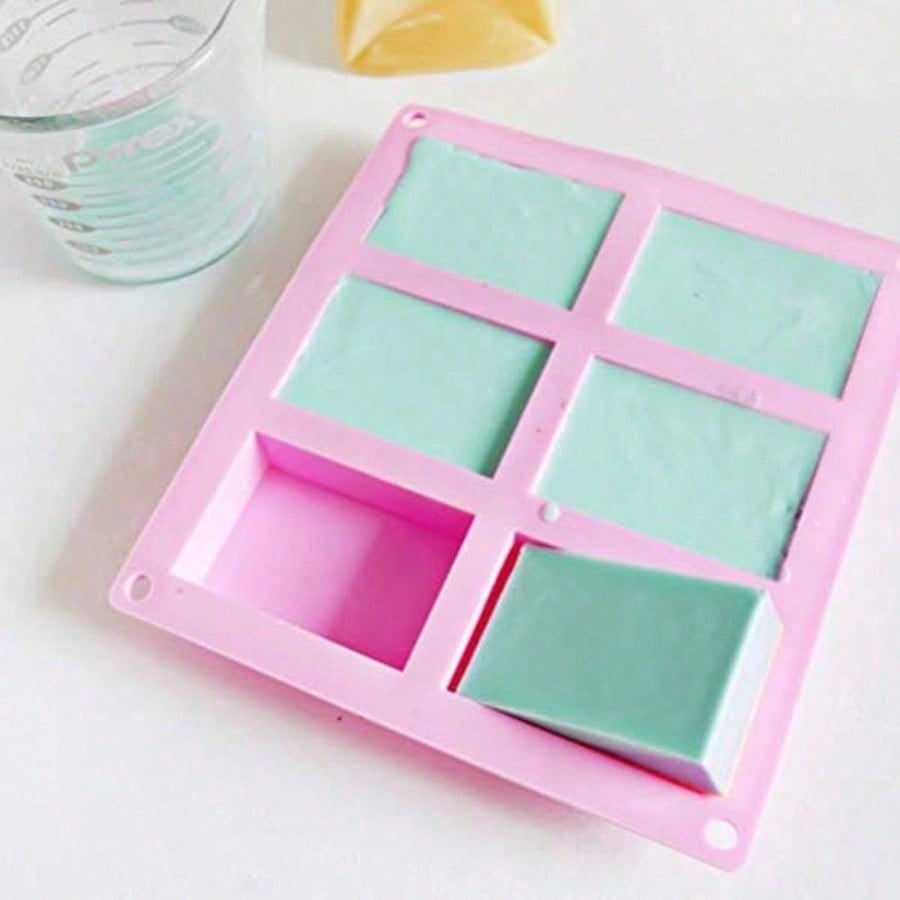 1-2 Pack 6‑Cavity DIY Silicone - Soap Making Party ulasan dan harga