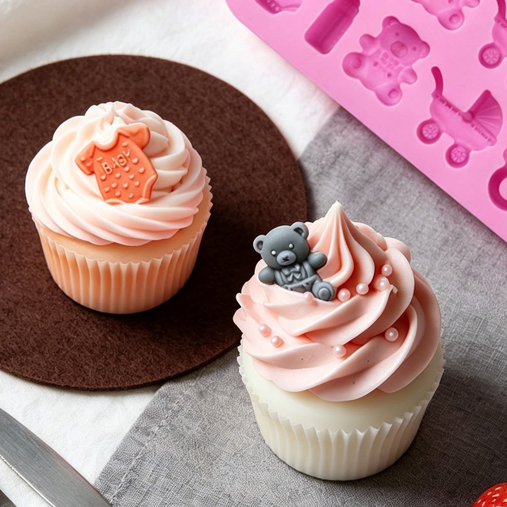 2pcs Silicone Mold Set 35-Cavi - Soap Making Lye ulasan dan harga