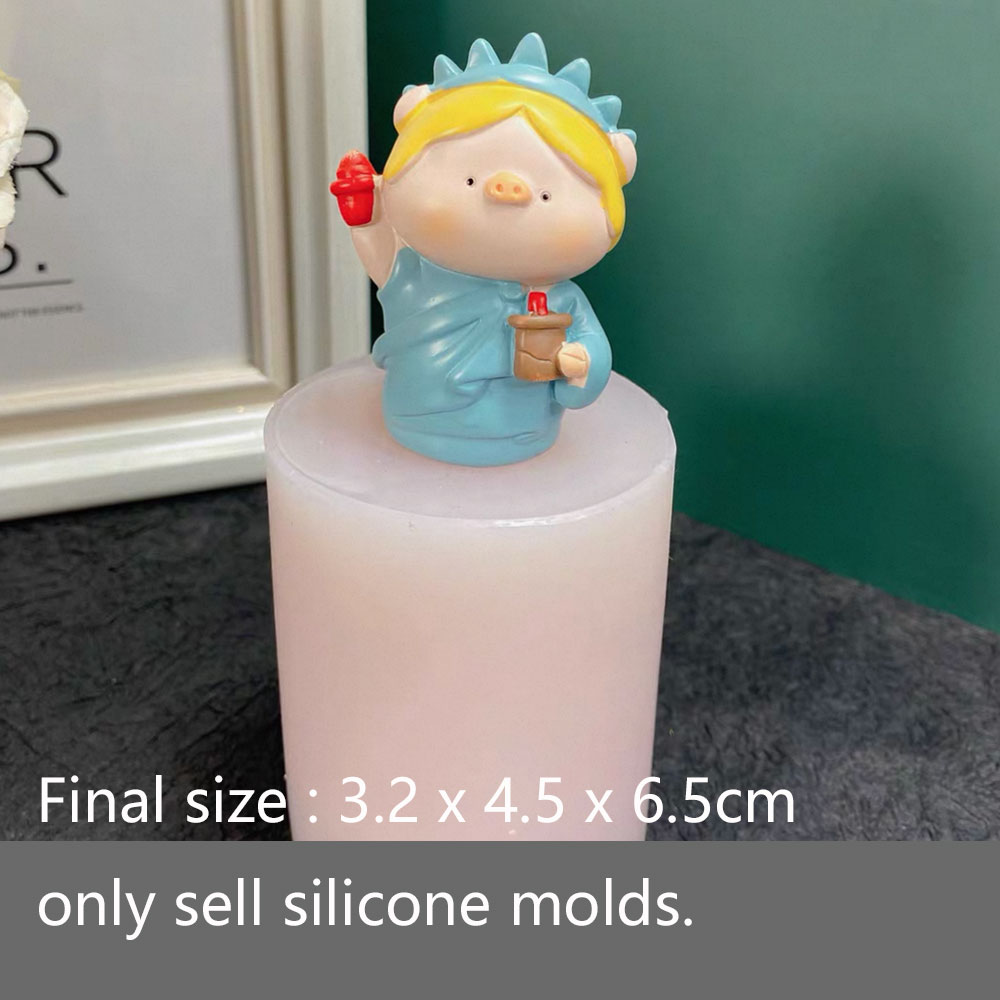 Lucky Pig Silicone Mold Plaste - Soap Making Friend ulasan dan harga