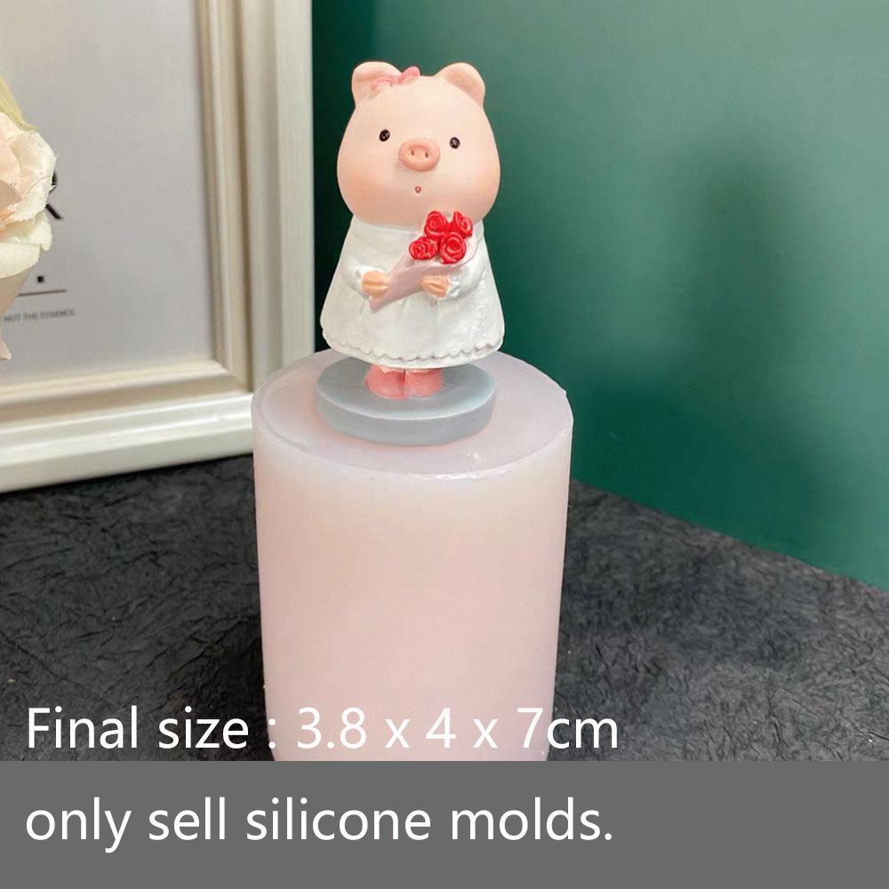 Lucky Pig Silicone Mold Plaste - Soap Making Friend ulasan dan harga