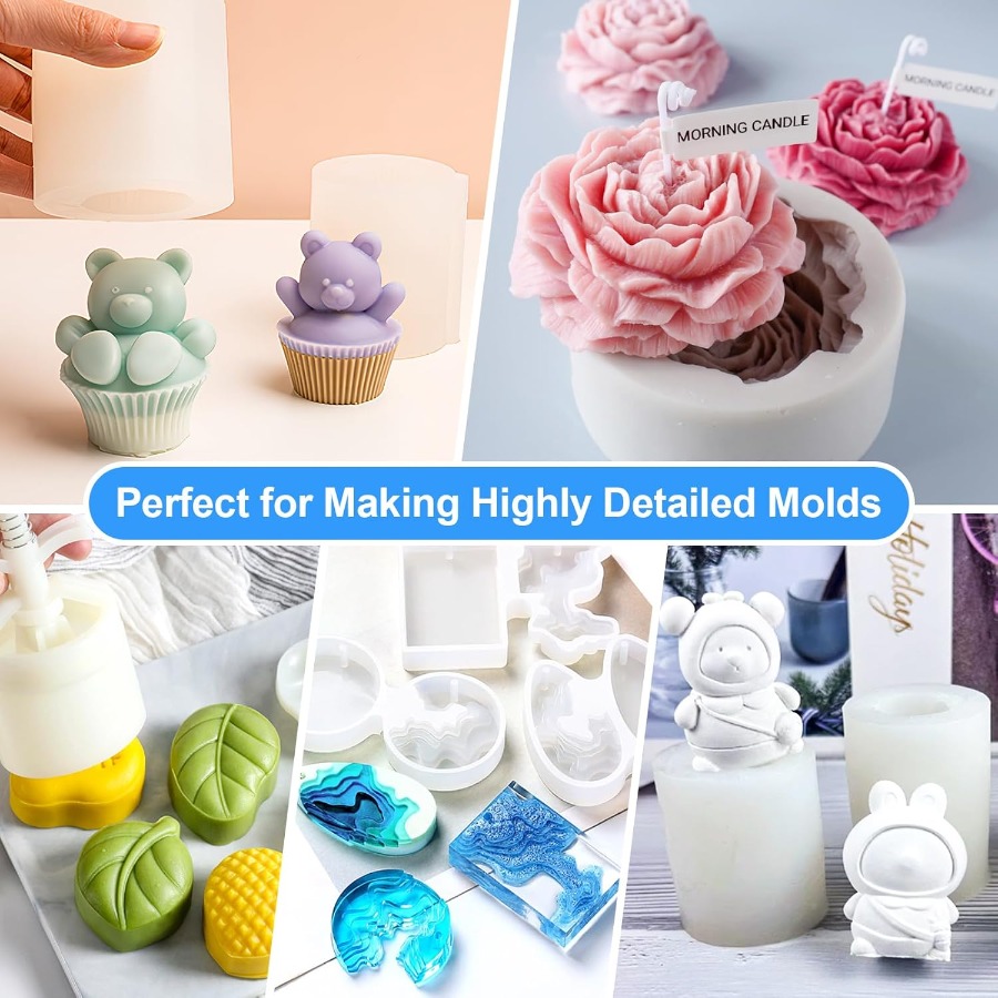 Silicone Mold Making Kit, 38.8 - Soap Making Designs ulasan dan harga